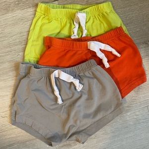 June & January varsity shorties bundle 3T
